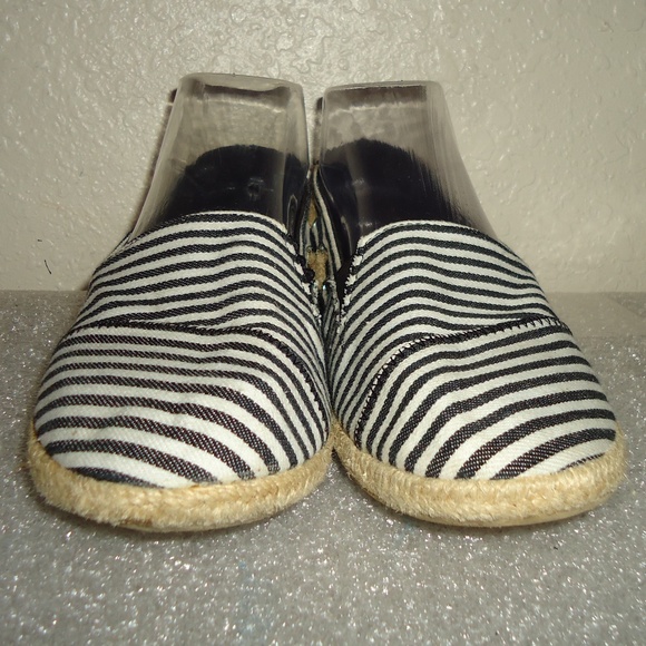 Nautica Women's Rudder Striped Espadrille Flats Size-7.5/38.5 - Picture 7 of 12